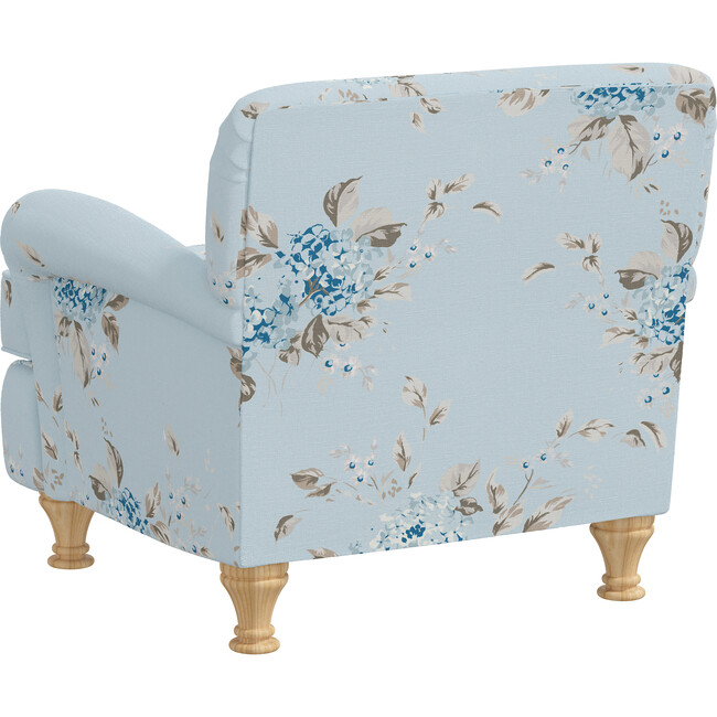 Sweet Pea Kids Chair, Berry Bloom Blue - Kids Seating - 4