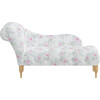 Crawford Chaise, Royal Bouquet Pink - Sofas & Sectionals - 1 - thumbnail