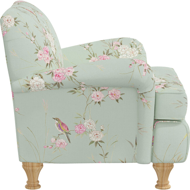 Sweet Pea Kids Chair, Bird Chinoiserie Green - Kids Seating - 3