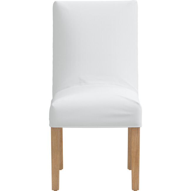 Esther Slipcover Accent Chair, Twill White