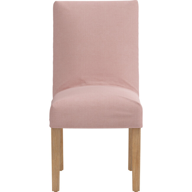 Esther Slipcover Accent Chair, Linen Blush