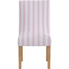 Esther Slipcover Accent Chair, Brolly Stripe Pink - Accent Seating - 1 - thumbnail