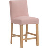 Esther Slipcover Counter Stool, Linen Blush - Accent Seating - 2