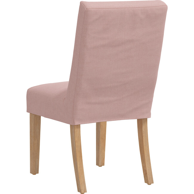 Esther Slipcover Accent Chair, Linen Blush - Accent Seating - 4