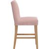 Esther Slipcover Counter Stool, Linen Blush - Accent Seating - 3