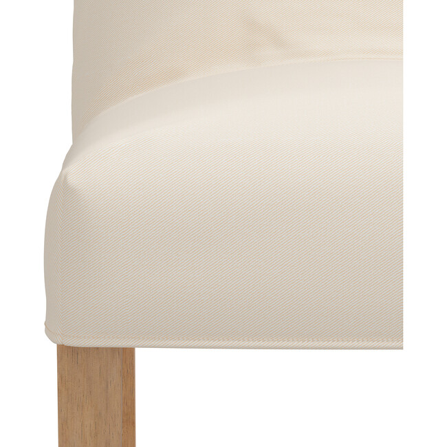 Esther Slipcover Accent Chair, Twill Natural - Accent Seating - 5