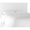 Lorel Slipcover Headboard, Twill White - Beds - 1 - thumbnail