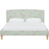 Blair Platform Bed, Bird Chinoiserie Green - Beds - 1 - thumbnail