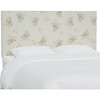 Lorel Slipcover Headboard, Dancing Dahlia Yellow - Beds - 1 - thumbnail