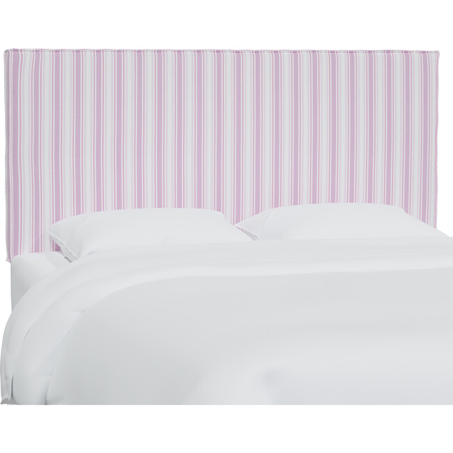 Lorel Slipcover Headboard, Brolly Stripe Pink