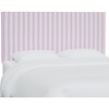 Lorel Slipcover Headboard, Brolly Stripe Pink - Beds - 1 - thumbnail