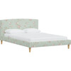Blair Platform Bed, Bird Chinoiserie Green - Beds - 2