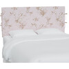 Bernard Slipcover Headboard, Bird Chinoiserie Pink - Beds - 2