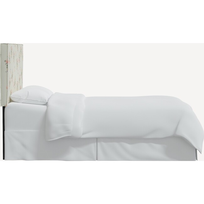 Lorel Slipcover Headboard, Dancing Dahlia Yellow - Beds - 3