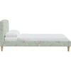 Blair Platform Bed, Bird Chinoiserie Green - Beds - 4