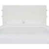 Bernard Slipcover Headboard, Milano Snow - Beds - 1 - thumbnail