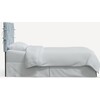 Bernard Slipcover Headboard, Berry Bloom Blue - Beds - 3