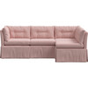 Octavia 4 Piece Sectional, Linen Blush - Sofas & Sectionals - 1 - thumbnail