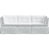 Octavia 3 Piece Sectional, Twill White - Sofas & Sectionals - 1 - thumbnail