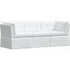 Octavia 3 Piece Sectional, Twill White - Sofas & Sectionals - 2
