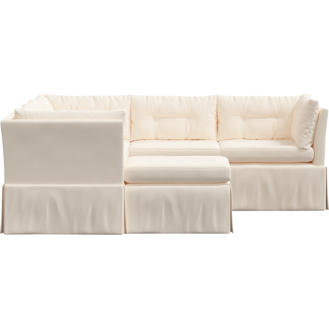Octavia 6 Piece Sectional, Twill Natural