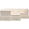 Octavia 6 Piece Sectional, Twill Natural - Sofas & Sectionals - 1 - thumbnail