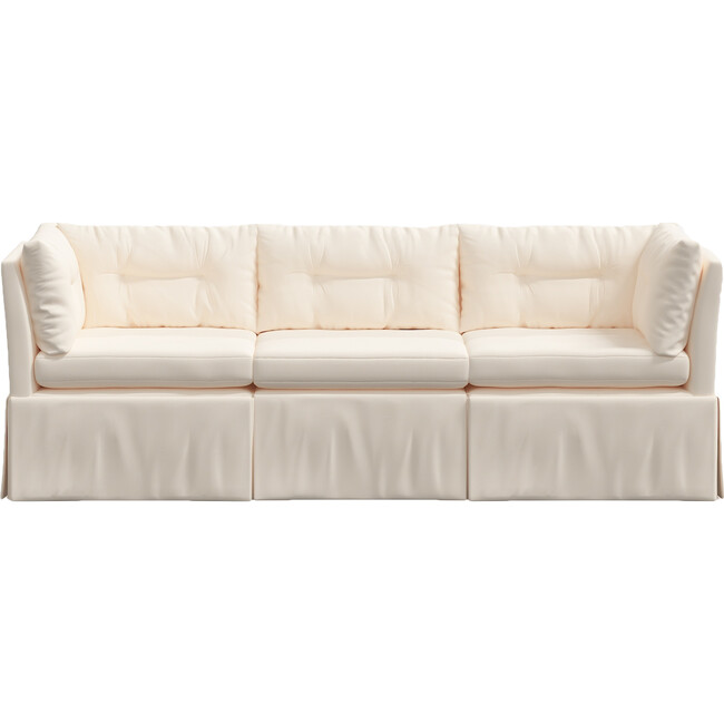 Octavia 3 Piece Sectional, Twill Natural