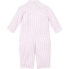 Pink Gingham Romper - Pajamas - 2