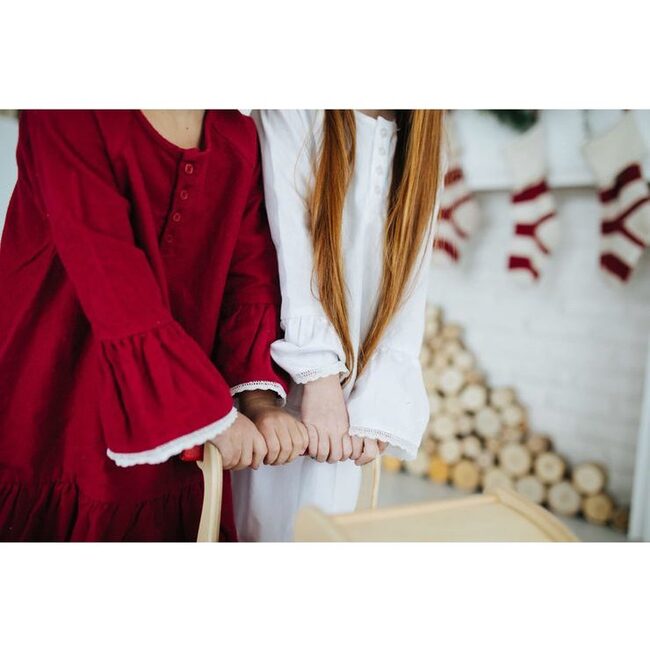 Burgundy Arabella Nightgown - Nightgowns - 2