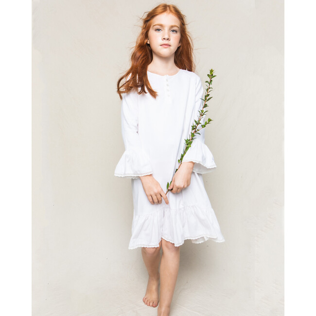 White Arabella Nightgown - Nightgowns - 2