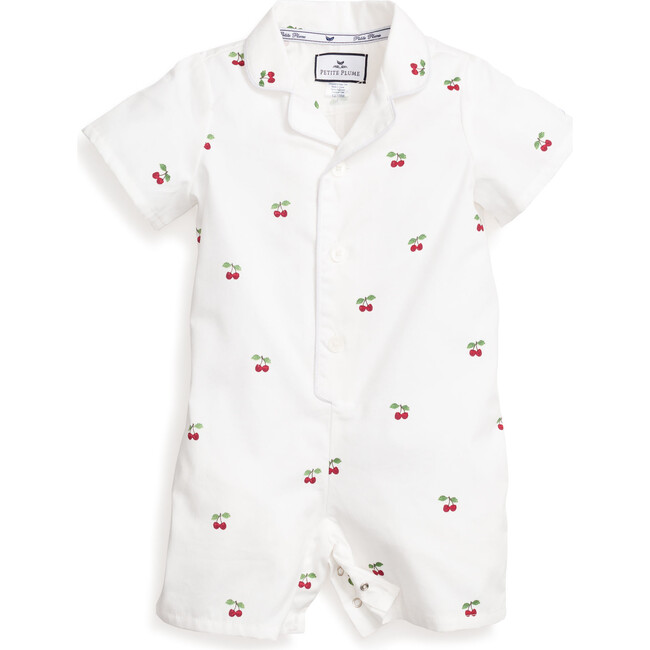Summer Romper, Cherries - Rompers - 1