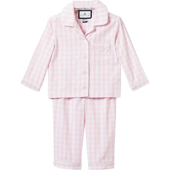 Pink Gingham Pajamas