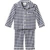 Navy Gingham Pajamas - Pajamas - 1 - thumbnail