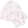 Floral Pajama Set, English Rose - Pajamas - 1 - thumbnail