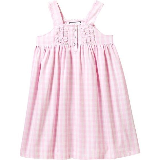 Charlotte Nightgown, Pink Gingham