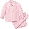 Pajama Set, Pink Flannel - Pajamas - 1 - thumbnail