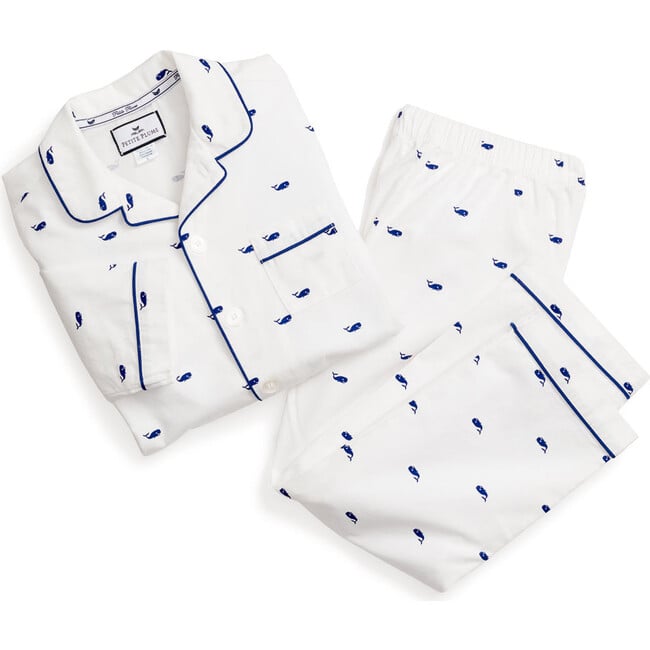 Pajama Set, Whales - Pajamas - 1