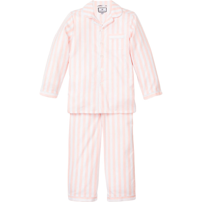 Modern Striped Pajamas, Pink - Pajamas - 1