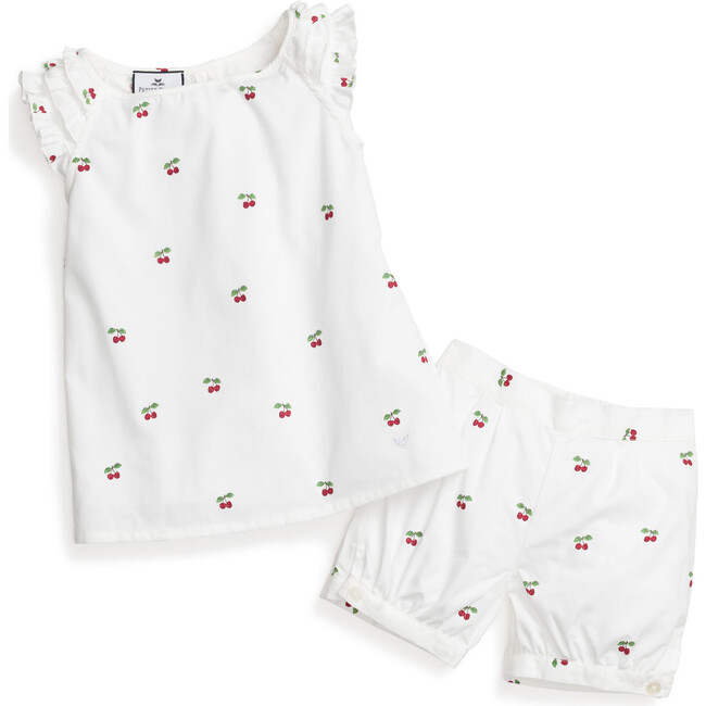Amelie Short Set, Cherries - Pajamas - 1