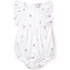 Infant Ruffled Romper, Bateau - Rompers - 1 - thumbnail