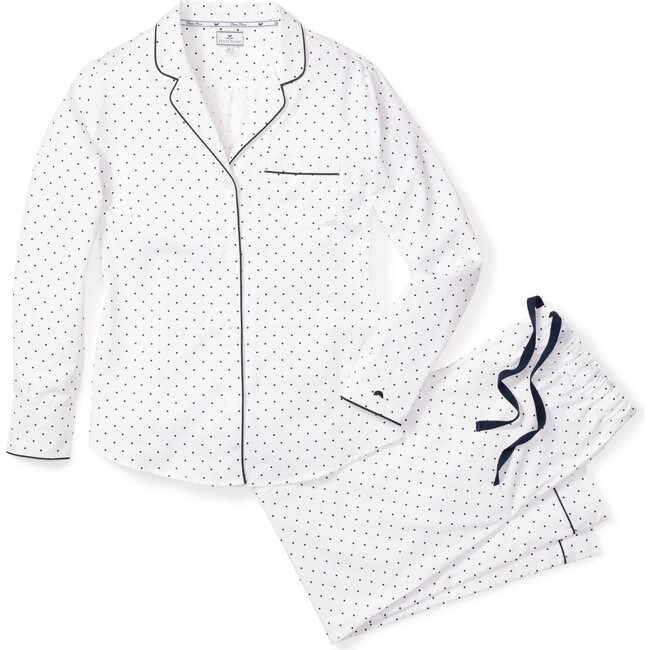 Women's Pajama Set, Pin Dots - Pajamas - 1