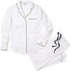 Women's Pajama Set, Pin Dots - Pajamas - 1 - thumbnail