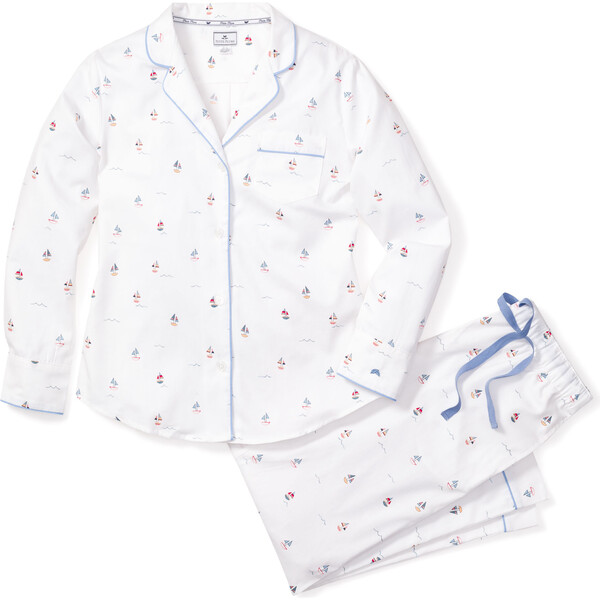 Women's Pajama Set, Bateau - Petite Plume Pajamas & Robes | Maisonette