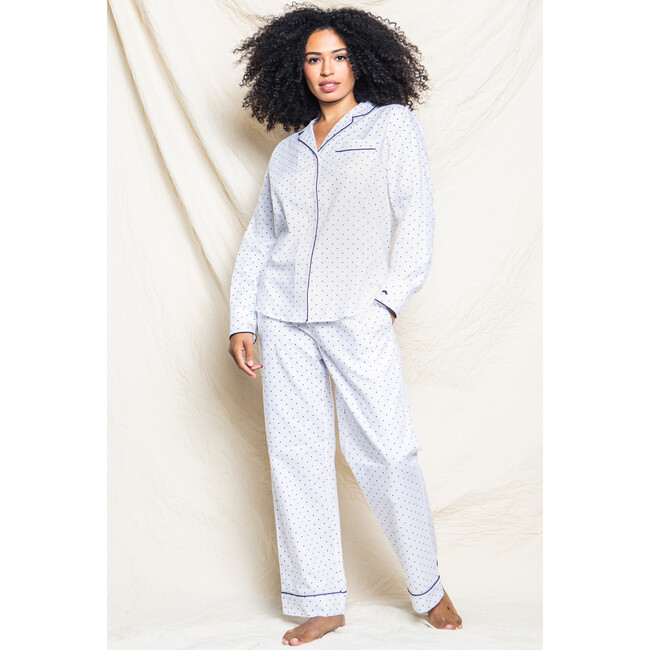 Women's Pajama Set, Pin Dots - Pajamas - 2
