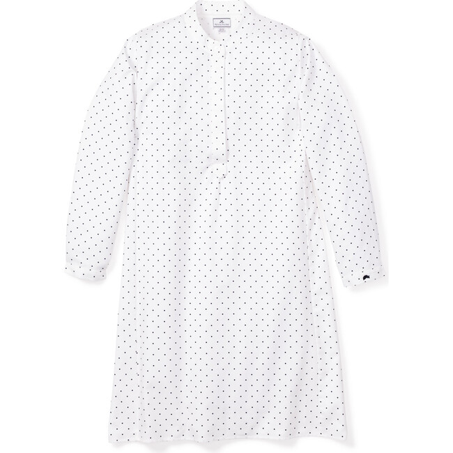 Women's Grace Nightgown, Pin Dots - Pajamas - 1