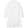 Women's Grace Nightgown, Pin Dots - Pajamas - 1 - thumbnail
