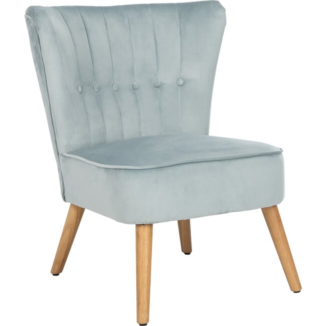 June Mid-Century Accent Chair, Blue - Kids Seating - 3