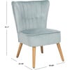 June Mid-Century Accent Chair, Blue - Kids Seating - 7