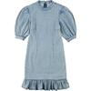 Juliette Dress, Sky Blue - Dresses - 1 - thumbnail