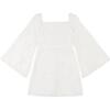 Luisa Lace Dress, White - Dresses - 1 - thumbnail